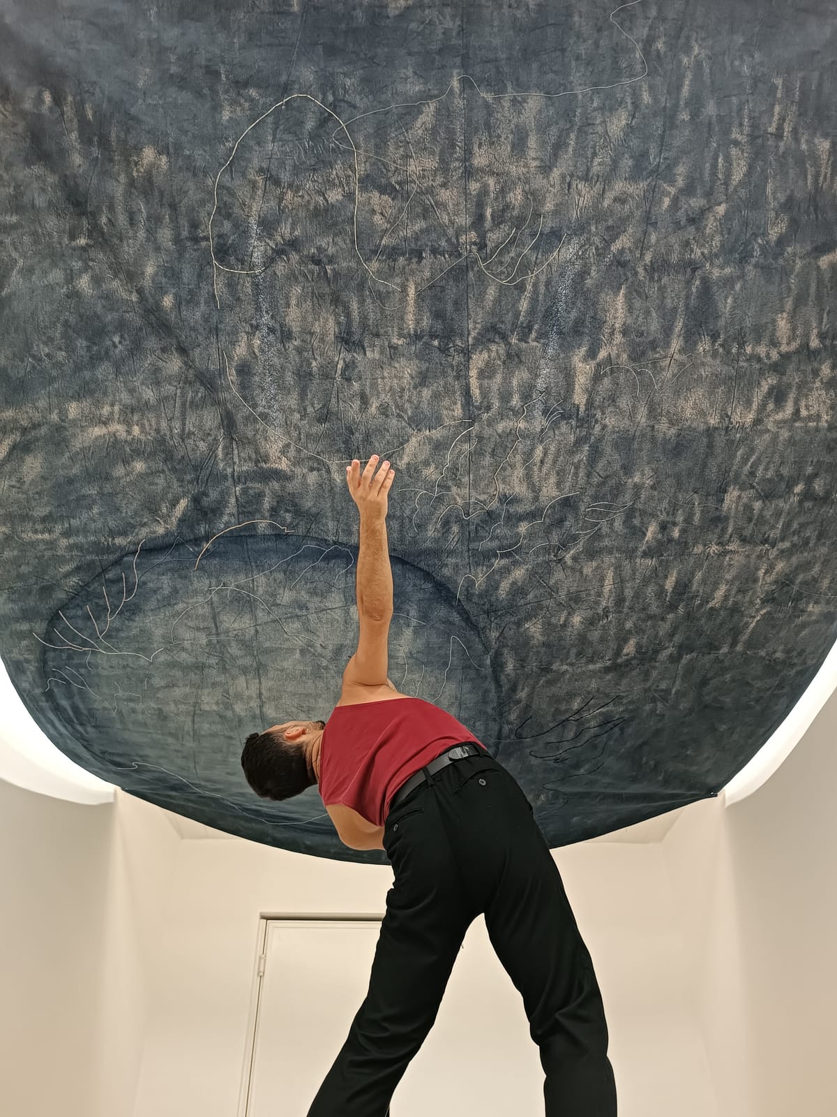 Di terra e di cielo — veduta dell'installazione, Galleria Spazio E_Emme, Cagliari